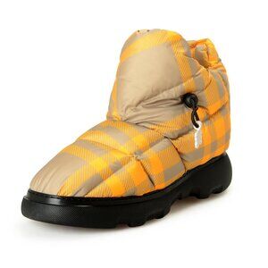 Burberry Men's "Pillow Boot CHK" Insulated Quilted Boots Shoes US 11 EUR 44